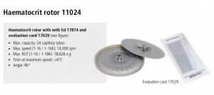 Microcentrífuga Sigma 1-16 e 1-16K rotor 11024 imagem 8